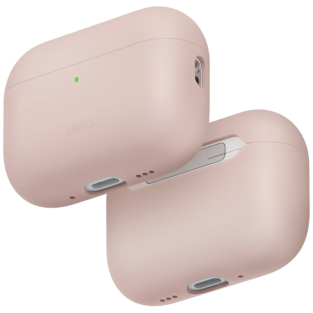 UNIQ Lino -kuori Apple AirPods Pro 3:lle, vaaleanpunainen