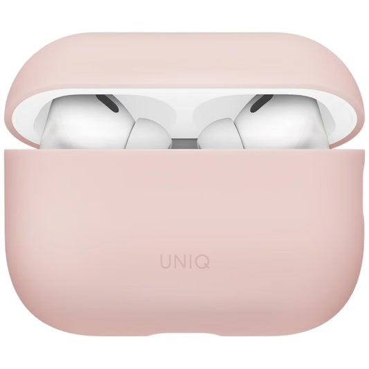 UNIQ Lino -kuori Apple AirPods Pro 3:lle, vaaleanpunainen