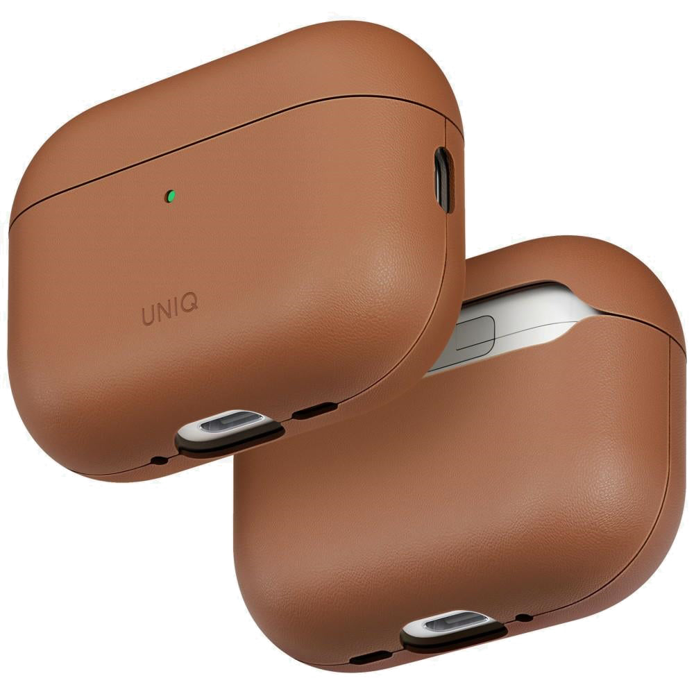 UNIQ Lyden Vex -kotelo Apple AirPods Pro 3:lle, Ruskea