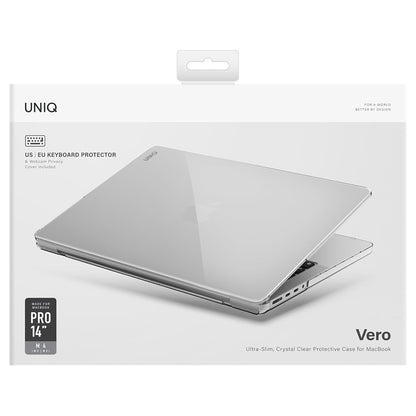 UNIQ Vero -kotelo Apple MacBook Air 15 tuumaa (2026) / (2025) / (2024) / (2023), Läpinäkyvä