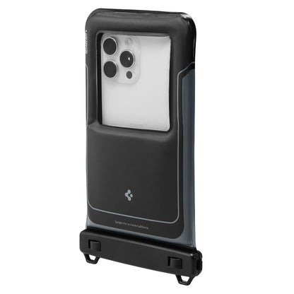 Universal Waterproof Case for Phone max. 6.9inch, Spigen, A611P, Set of 2 pieces, Matte Black ACS09348