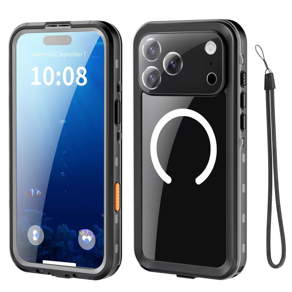 Vedenpitävä suojakuori Apple iPhone 18 Pro / 17 Pro, ShellBox, Musta