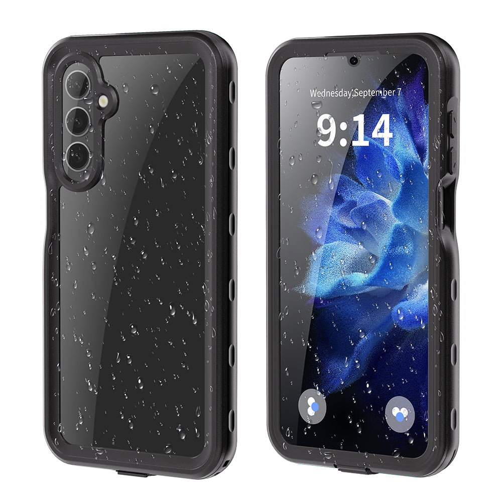 Vedenpitävä suojakuori Samsung Galaxy A16 5G A166 / A16 4G A165, ShellBox, Musta