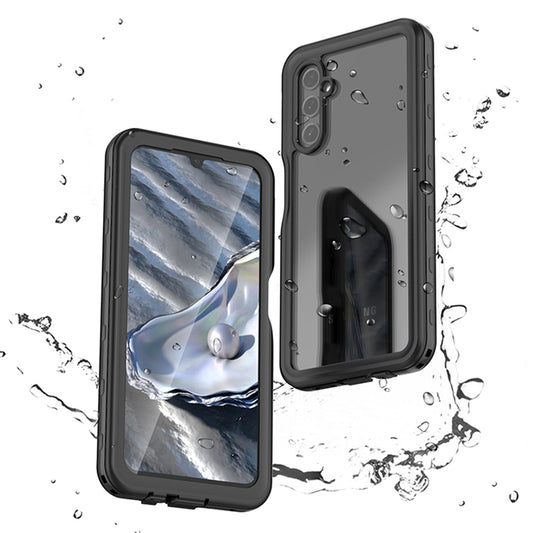 Vedenpitävä suojakuori Samsung Galaxy A17 4G / A17 5G:lle, ShellBox, Musta