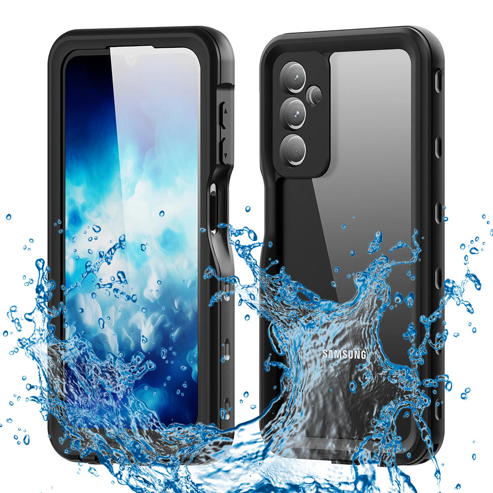 Vedenpitävä suojakuori Samsung Galaxy A25 A256:lle, ShellBox, Musta