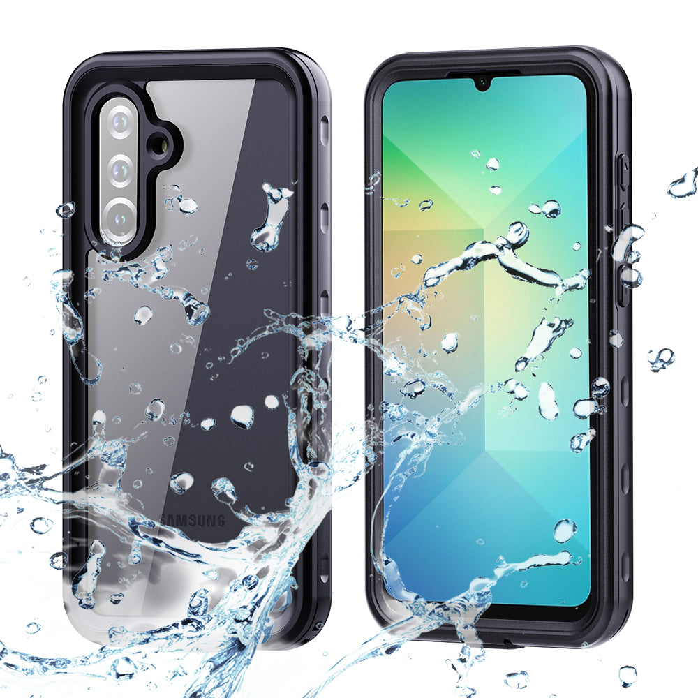 Vedenpitävä suojakuori Samsung Galaxy A26 A266:lle, ShellBox, Musta