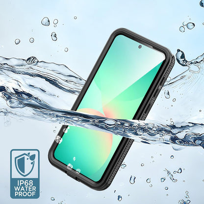 Vedenpitävä suojakuori Samsung Galaxy A57 5G:lle, ShellBox, musta