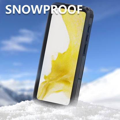 Vedenpitävä suojakuori Samsung Galaxy S23+ S916:lle, ShellBox, Musta