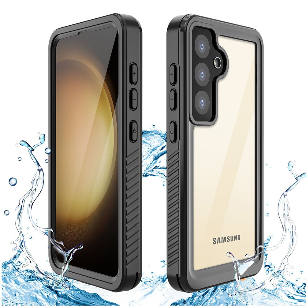 Vedenpitävä suojakuori Samsung Galaxy S24+ S926:lle, ShellBox, Musta