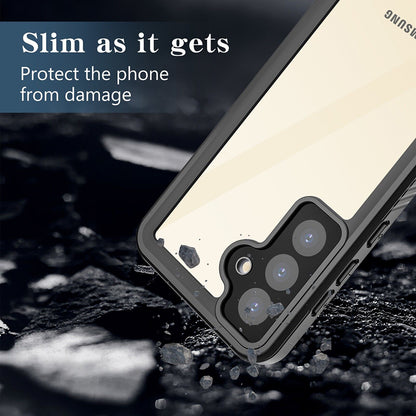 Vedenpitävä suojakuori Samsung Galaxy S24+ S926:lle, ShellBox, Musta