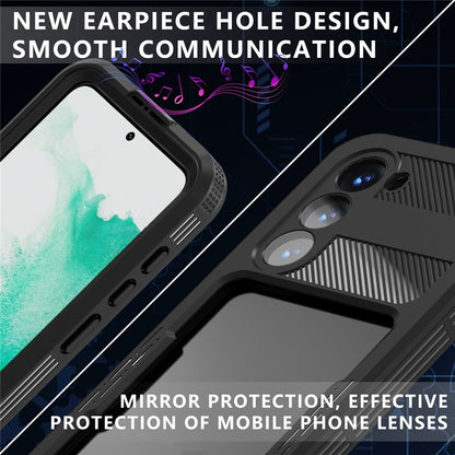 Vedenkestävä kotelo Samsung Galaxy S26:lle, ShellBox, Musta