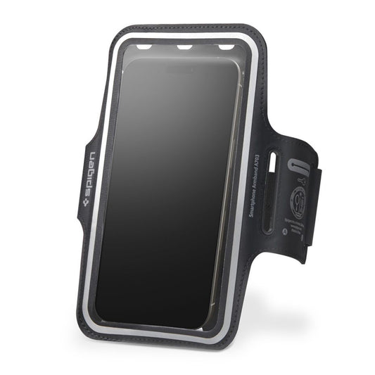 Vedenpitävä universaali suojakuori puhelimelle max. 6,9 tuumaa, Spigen, Dynamic Shield, Musta AMP07187