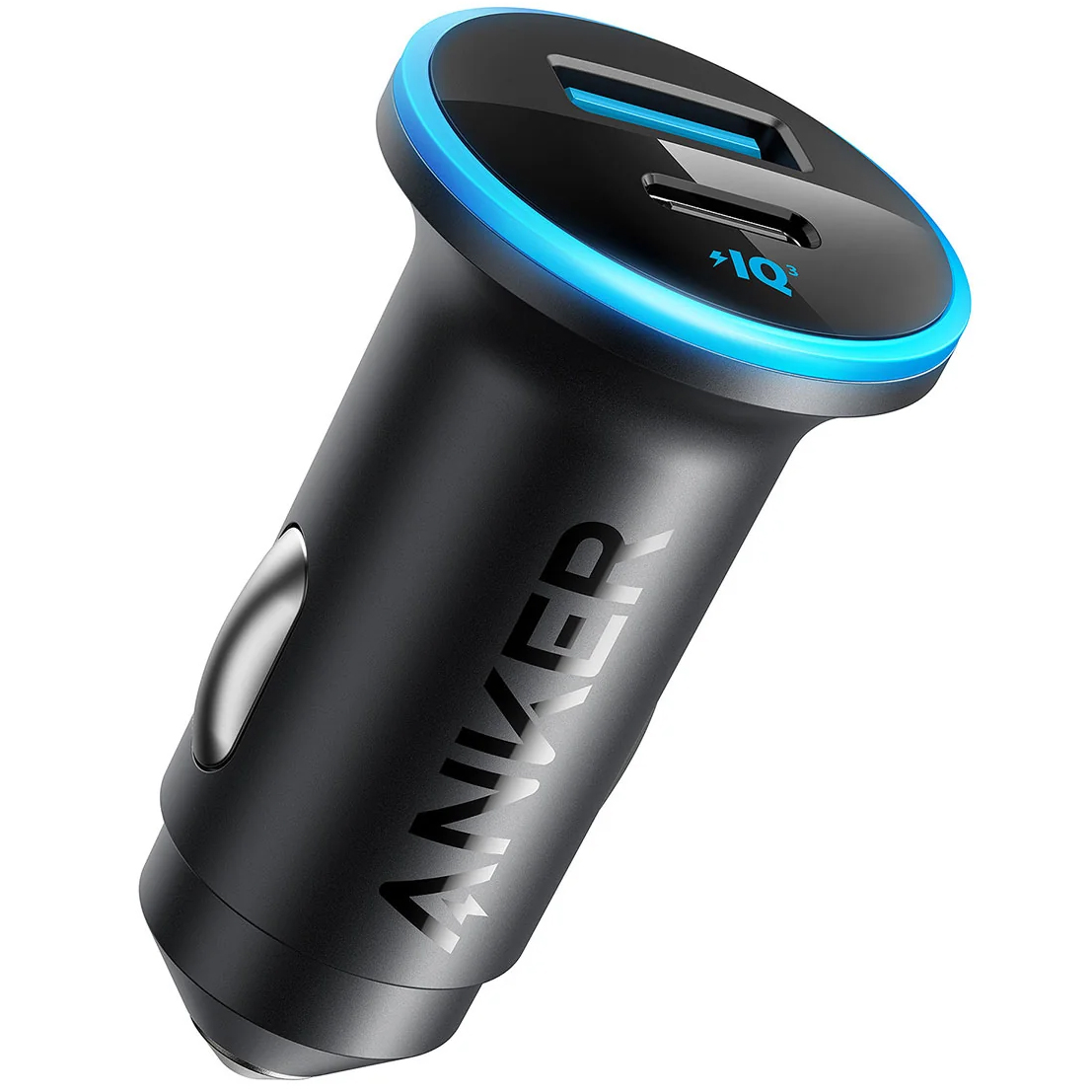 Anker 323 autolaturi, 52,5W, 3A, 1 x USB-A - 1 x USB-C, Musta, Uudelleenpakattu A2735G11