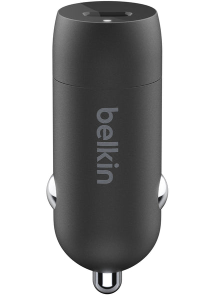 Belkin BoostCharge autolaturi, 30W, 3A, 1 x USB-C, Musta CCA004btBK