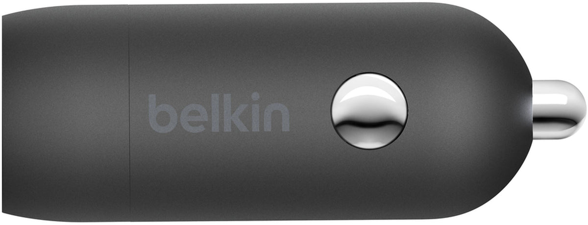 Belkin BoostCharge autolaturi, 30W, 3A, 1 x USB-C, Musta CCA004btBK
