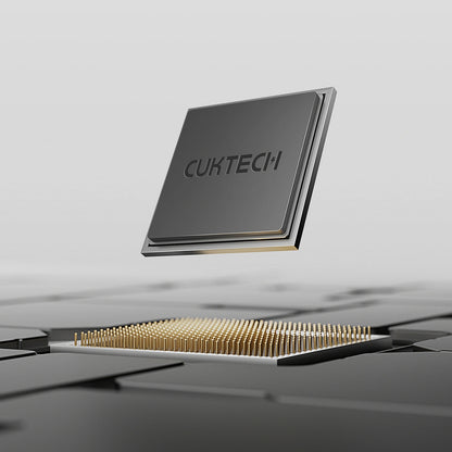Autolaturi USB-C-kaapelilla Cuktech CC903P Näyttö, 100W, 5A, 1 x USB-A - 1 x USB-C, Harmaa