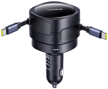 Baseus Enjoyment Max Car Charger with USB-C Cable, 60W, Black C00035507121-01