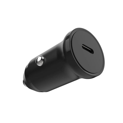 Auto Fixed -laturi, 20W, 3A, 1 x USB-C, Musta