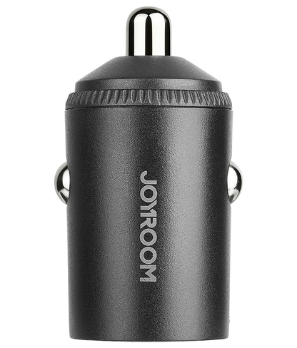 Joyroom JR-CCN18 autolaturi, 65W, 1 x USB-A - 1 x USB-C, Musta