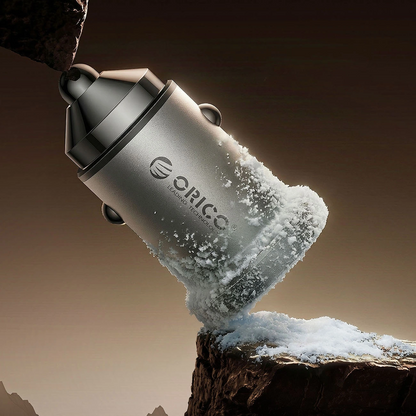 Orico MiniRing Pro autolaturi, 45W, 3A, 1 x USB-A - 1 x USB-C, hopea