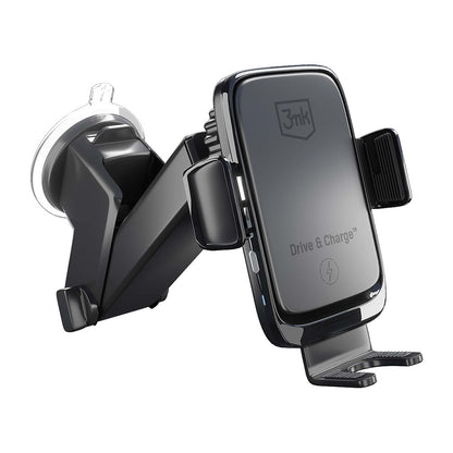 Langaton Autolaturi 3MK Drive&Charge, 15W, 1.67A, Musta