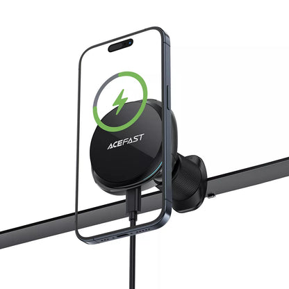 Langaton Autolaturi Acefast D31, 15W, 1.67A, Musta