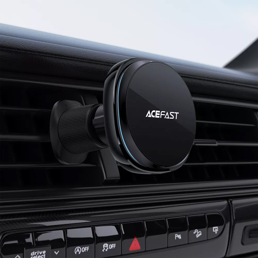 Langaton Autolaturi Acefast D31, 15W, 1.67A, Musta