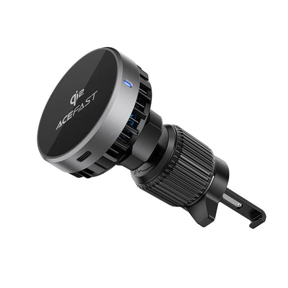 Langaton Autolaturi Acefast D40, 15W, 1.67A, Harmaa