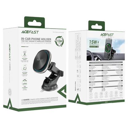 Langaton autolaturi Acefast D42, 15W, 1.67A, Hopea