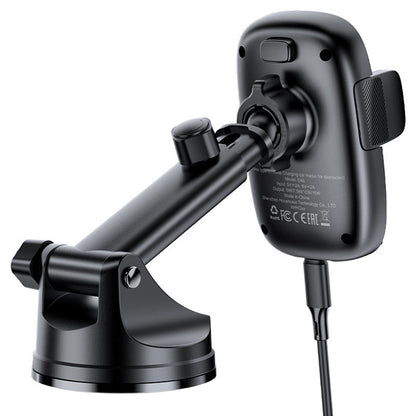 Langaton Autolaturi Acefast D49, 15W, 1.67A, Musta