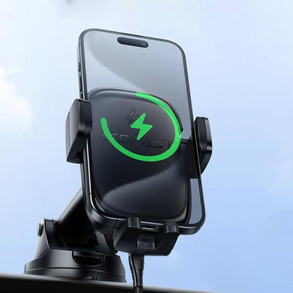 Langaton Autolaturi Acefast D49, 15W, 1.67A, Musta