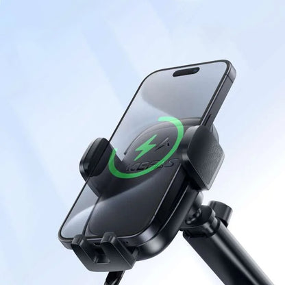 Langaton Autolaturi Acefast D49, 15W, 1.67A, Musta