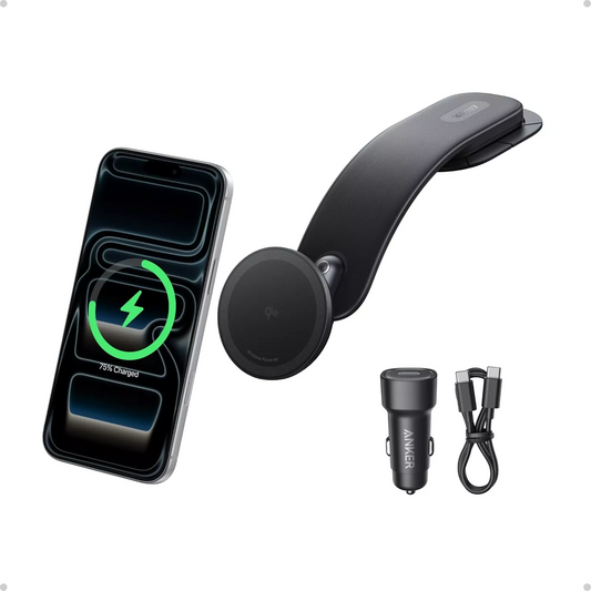 Anker Nano Langaton Autolaturi, 15W, 1.67A, Musta B2216H11