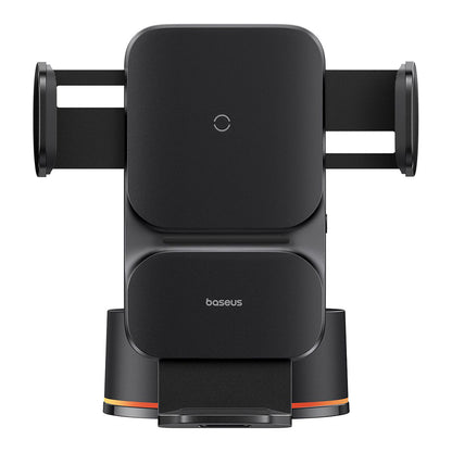 Baseus Wisdom Dash -langaton autolaturi, 15W, 1.67A, musta C40344901113-Z1