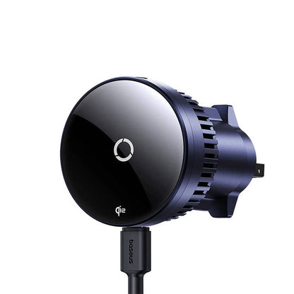 Baseus MagPro langaton autolaturi, 15W, 1.67A, Musta C40164100121-01