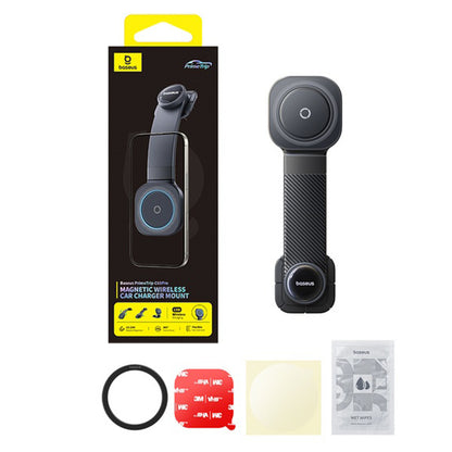 Baseus PrimeTrip C03 Pro langaton autolaturi, 15W, 1.67A, Musta C0013701