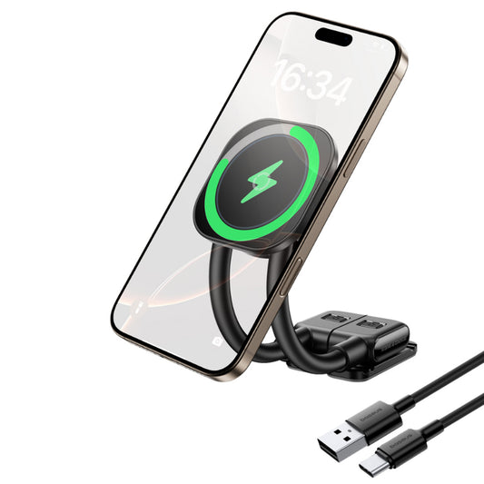 Baseus PrimeTrip C03s Pro langaton autolaturi, 15W, 1.67A, Musta C0013803