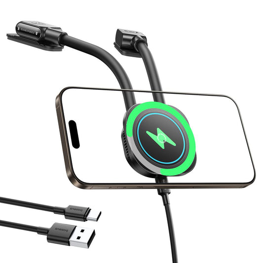 Baseus PrimeTrip C03s Pro langaton autolaturi, 15W, 1.67A, Musta C0013803