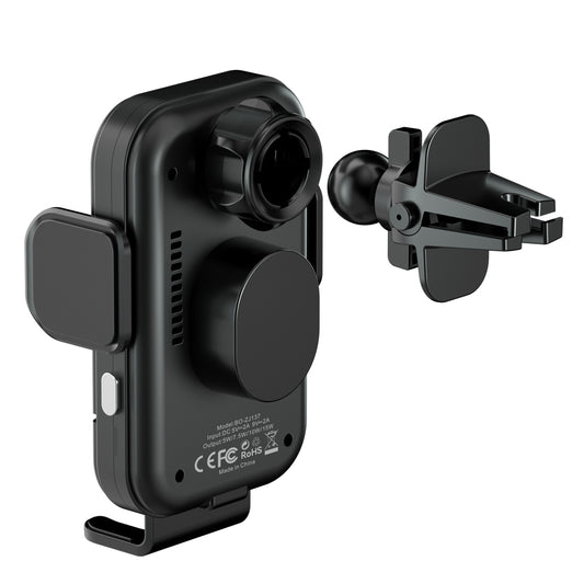 Langaton autolaturi BWOO ZJ137, 15W, 1,67A, Musta