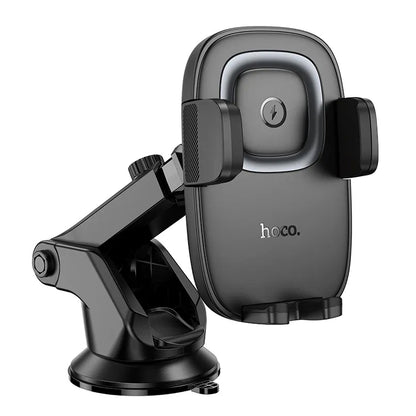 Langaton Autolaturi HOCO HW32, 15W, 1.67A, Musta