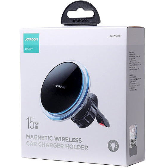 Joyroom JR-ZS291 Wireless Car Charger, 15W, 1.67A, Silver
