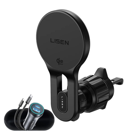 Lisen W704 Pro langaton autolaturi, 25W, musta YL0225090003