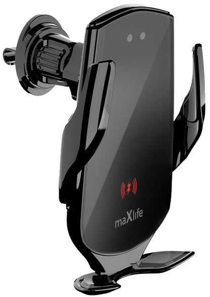 MaXlife MXCH-08 Wireless Car Charger, 15W, 1.67A, Black