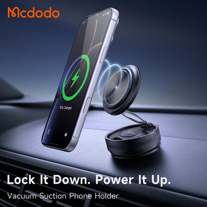 McDodo CH-8610 langaton autolaturi, 15W, 1.67A, musta