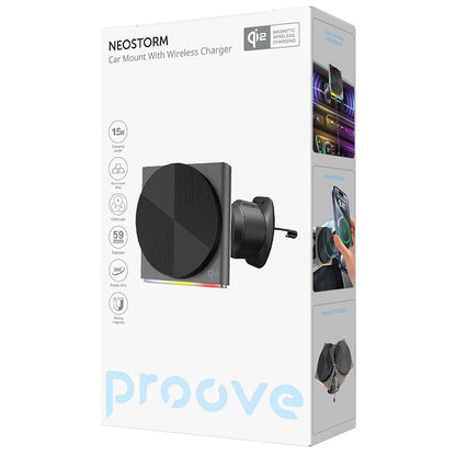 Langaton Autolaturi Proove Neostorm, 15W, 1.67A, Harmaa WHNS15002003