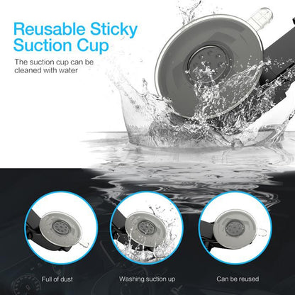 Langaton Autolaturi Techsuit CAPD032 Premium, 10W, 1.1A, Musta