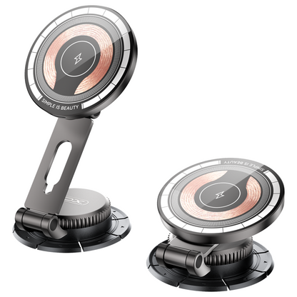 XO Design CX036 Langaton Autolaturi, 15W, 1.67A, Musta