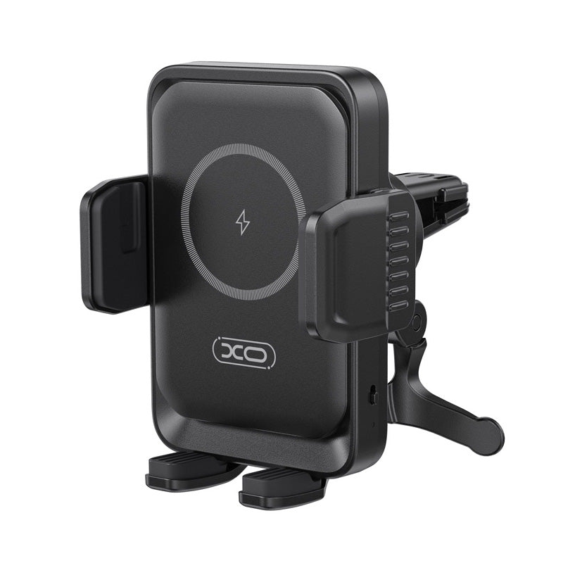 XO Design WX046 langaton autolaturi, 15W, 1,67A, musta