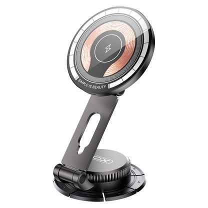 XO Design CX036 Langaton Autolaturi, 15W, 1.67A, Musta