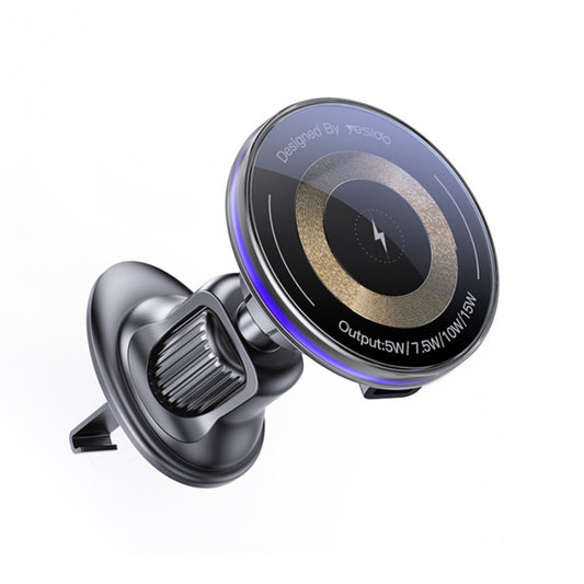 Langaton Autolaturi Yesido C308, 15W, 1.67A, Musta